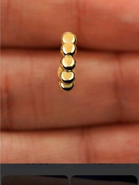 Gold-Tone Textured Hoop Earrings - Women's Jewelry